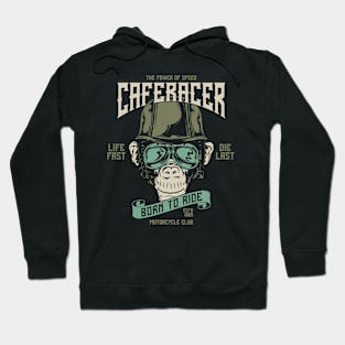 Caferacer born to ride Hoodie